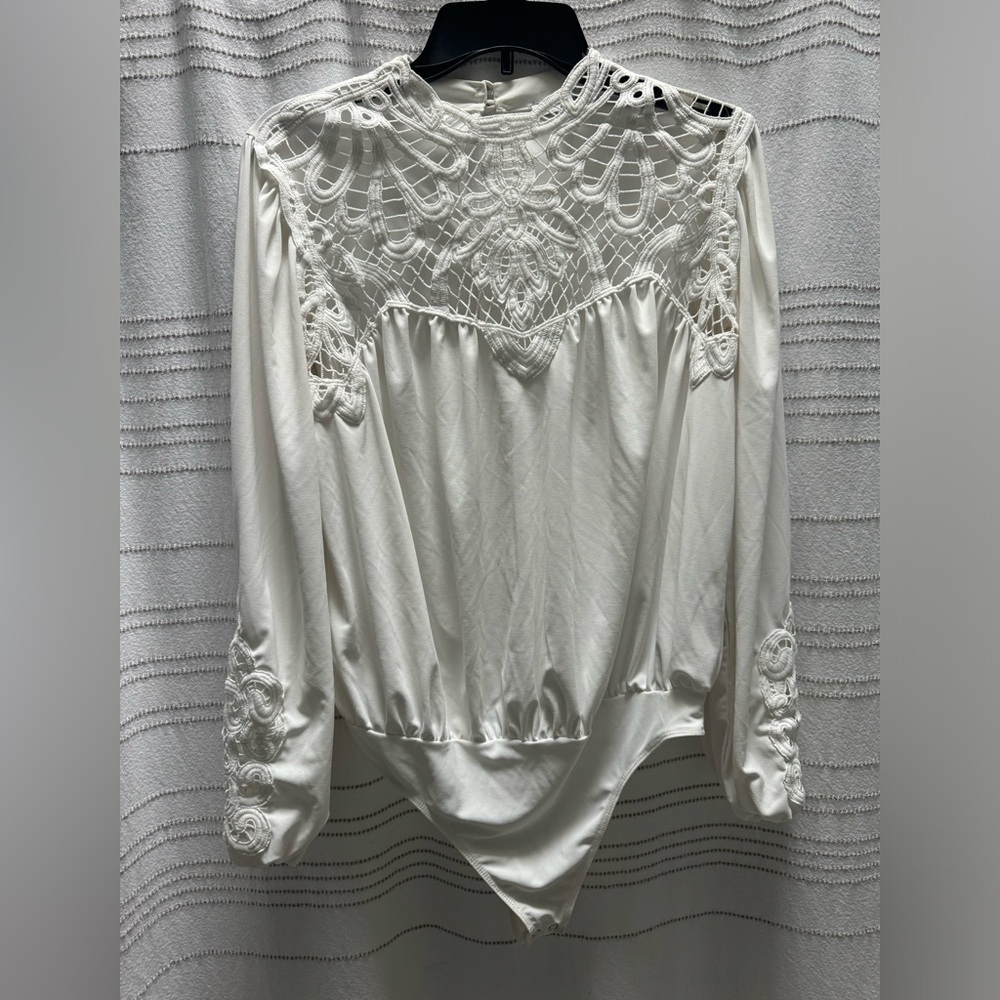Express lace bodysuit